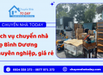 Dịch vụ chuyển nhà trọ Bình Dương chuyên nghiệp, giá rẻ