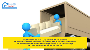 Quy trình đóng gói đồ đạc khi chuyển nhà – Dịch vụ chuyển nhà To Day