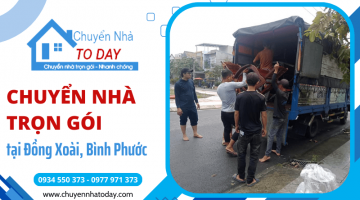 Chuyển nhà trọn gói Đồng Xoài, Bình Phước - Luôn phục vụ tận tình 24/24