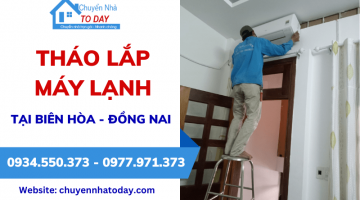 Dịch vụ tháo lắp máy lạnh chuyên nghiệp tại Biên Hòa - Đồng Nai