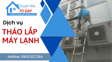 Dịch vụ tháo lắp máy lạnh nhanh chóng giá rẻ tại TP.HCM